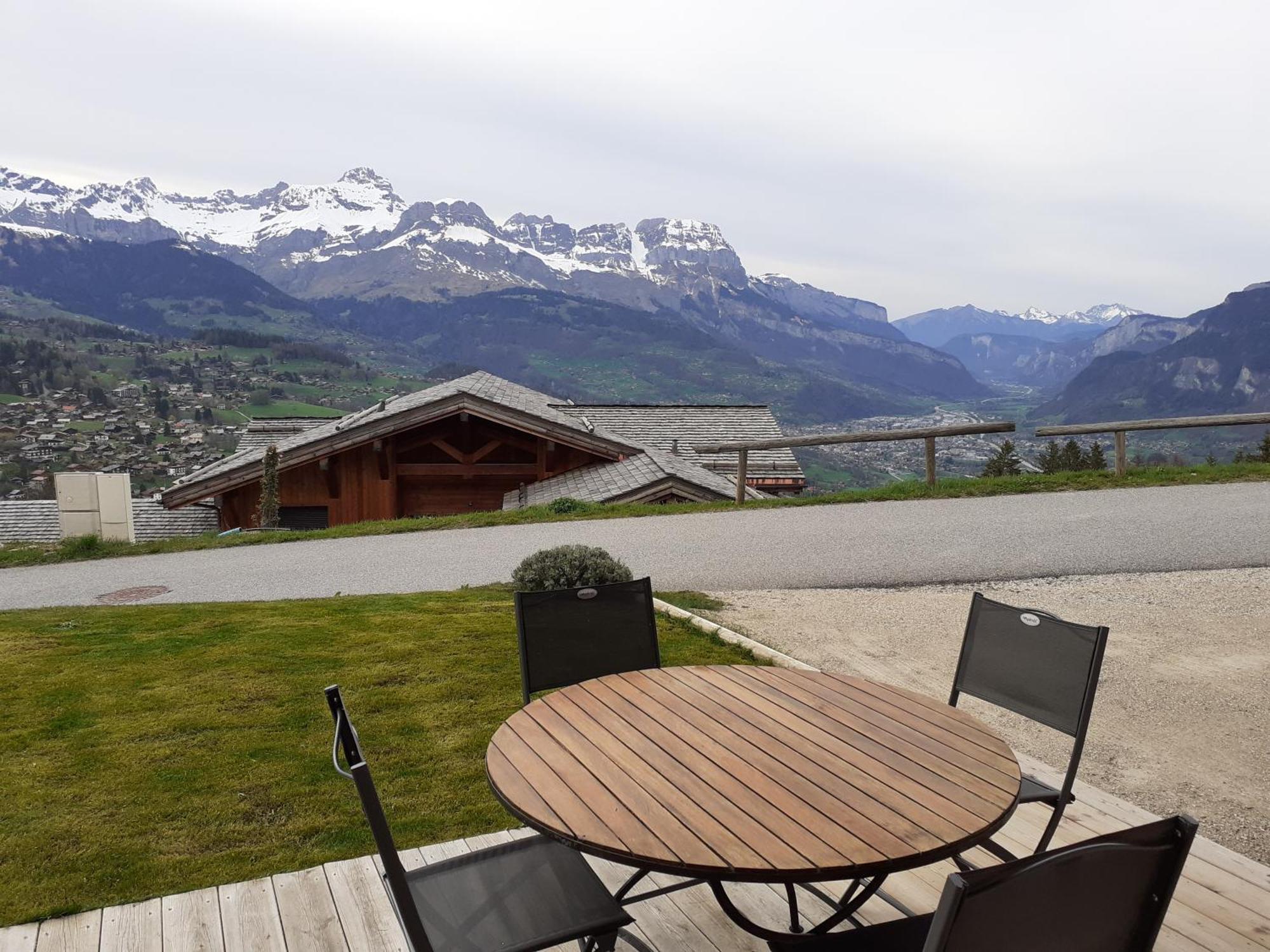 Appartement Alp'Intages Combloux Exteriér fotografie