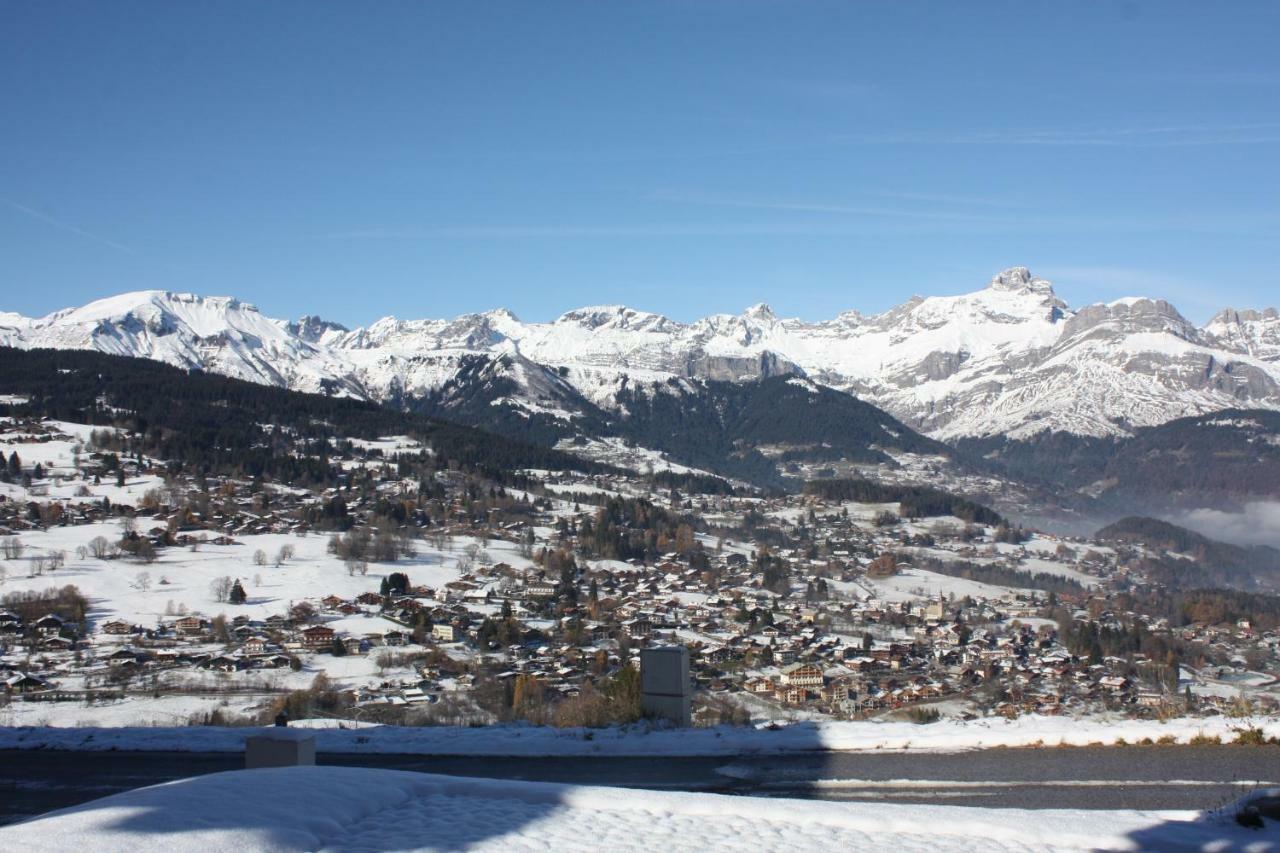 Appartement Alp'Intages Combloux Exteriér fotografie